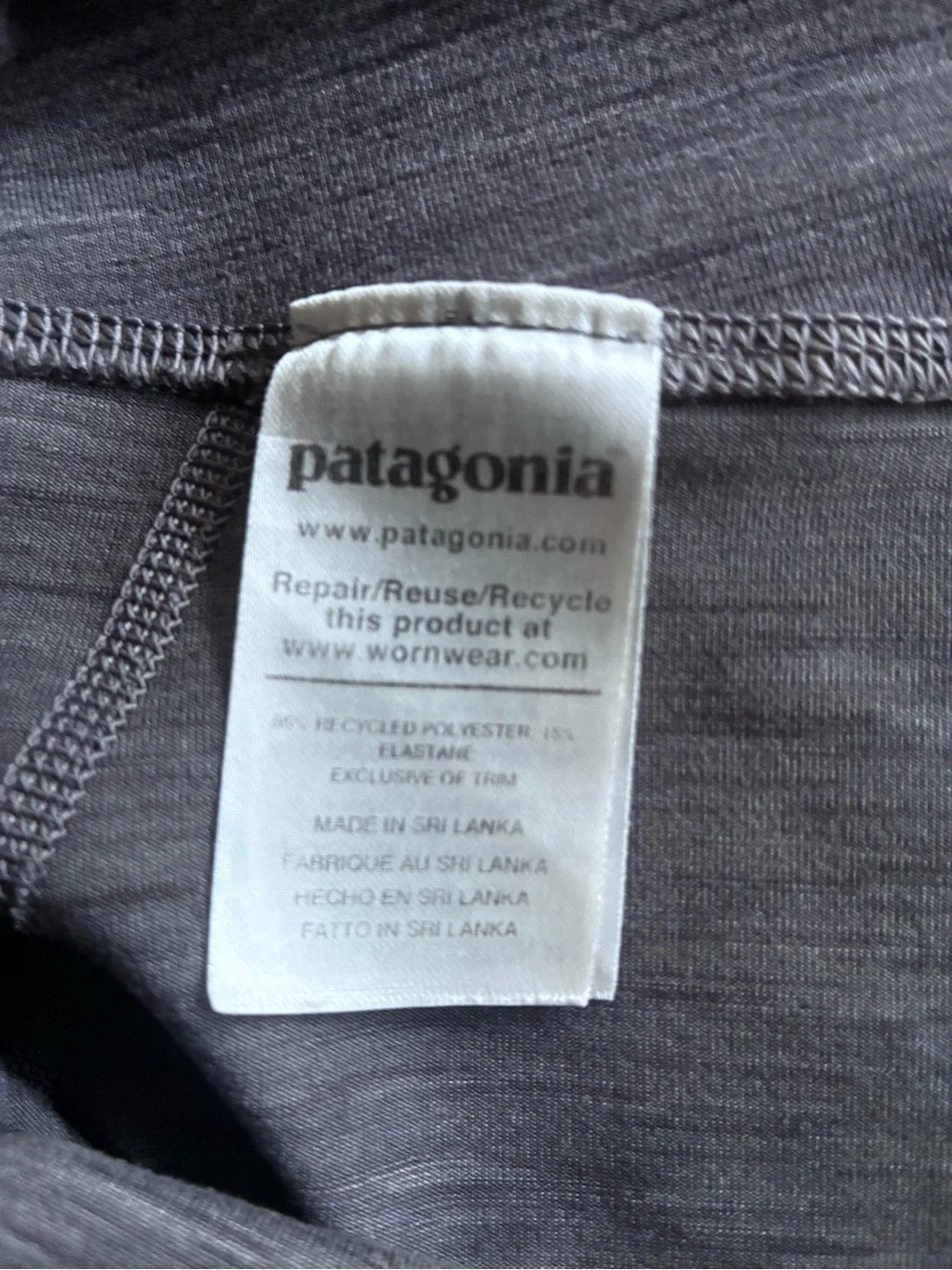 Patagonia Gray Women's Performance Leggings